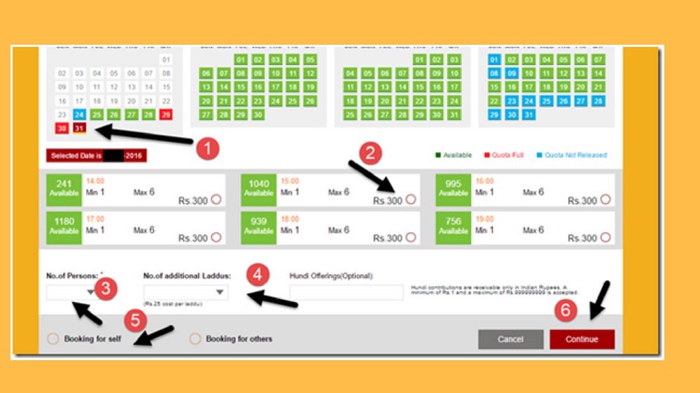 Book Darshan Tickets Online
